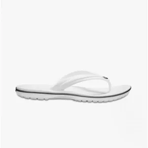 11033-100 CROCBAND FLIP Unisex Flip Flops White