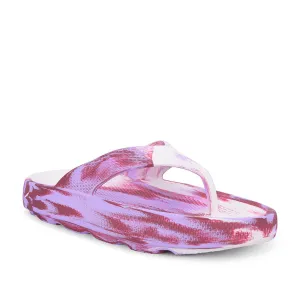 A-HA Casual Off White Flip Flops For Women COMFYWALK6 By Liberty