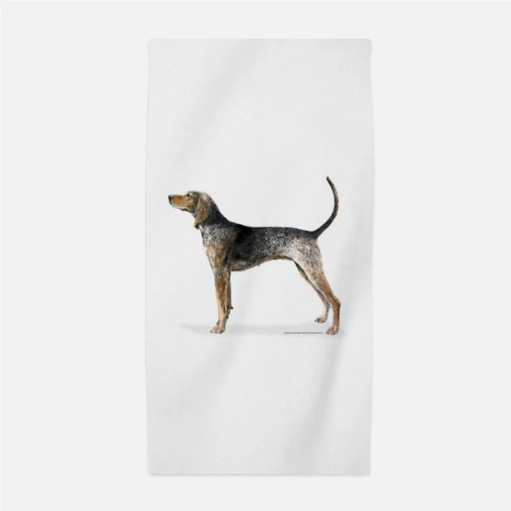 American English Coonhound Beach Towel