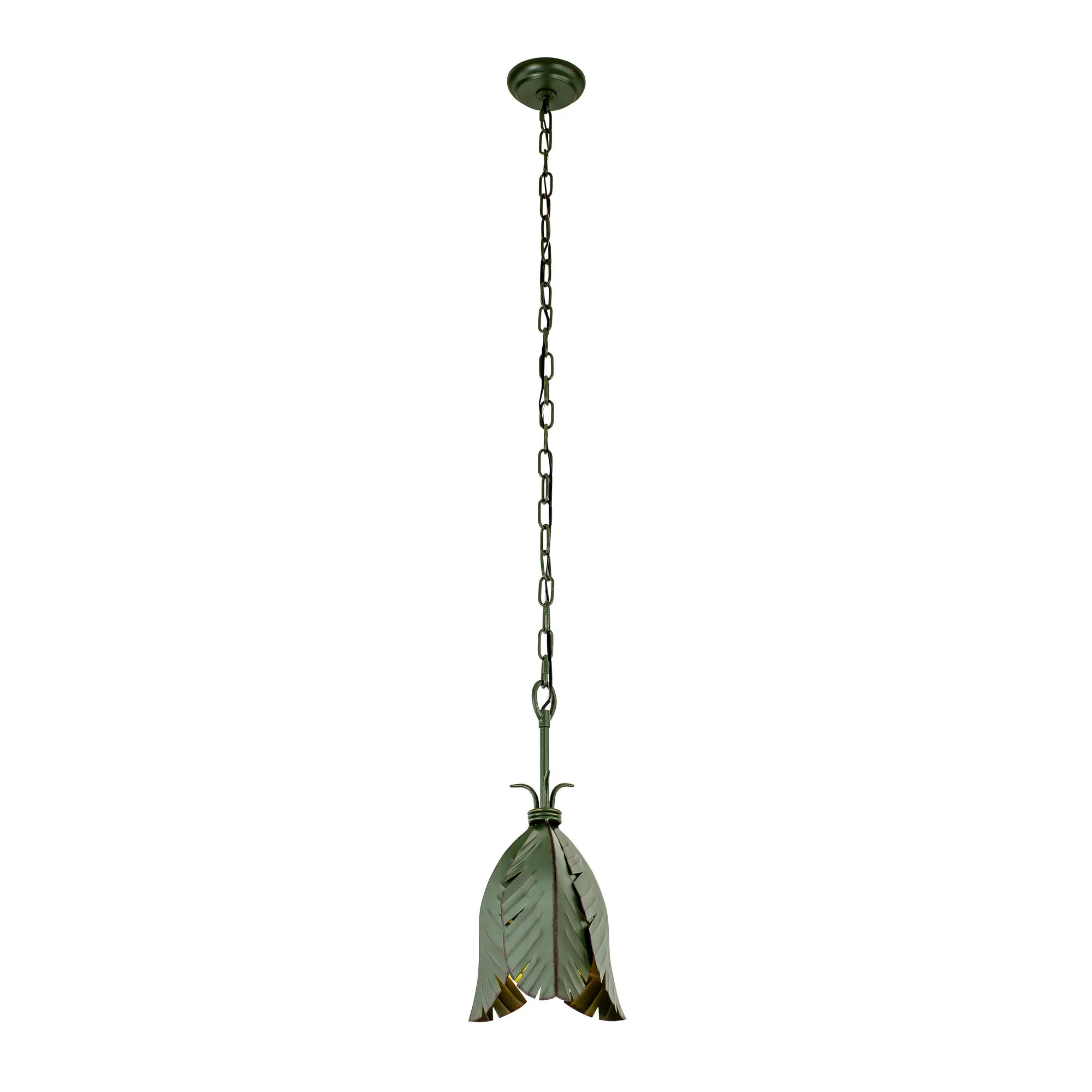 Banana Leaf 901M01 1-Light Mini Pendant - Banana Leaf