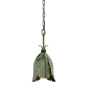 Banana Leaf 901M01 1-Light Mini Pendant - Banana Leaf