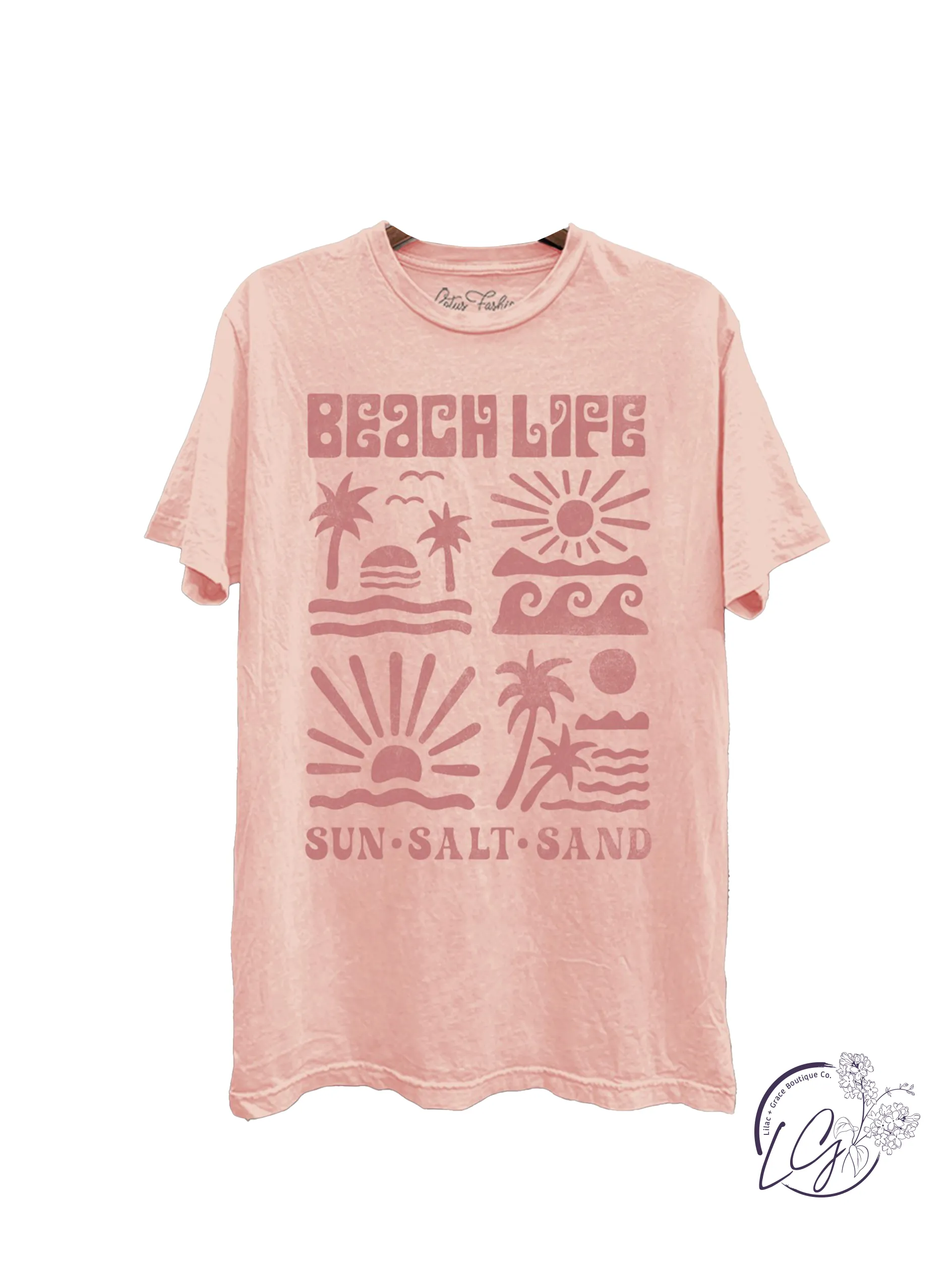 Beach Life Graphic Top