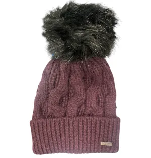 Boundless Days Cable Knit Pom Beanie Moonvista