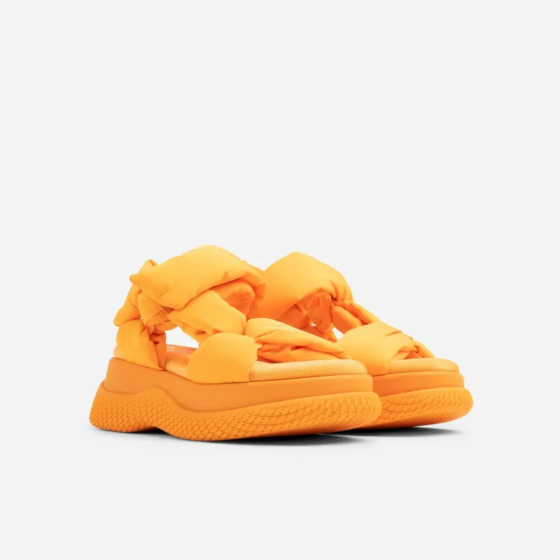 Brute Orange Chunky Sandals