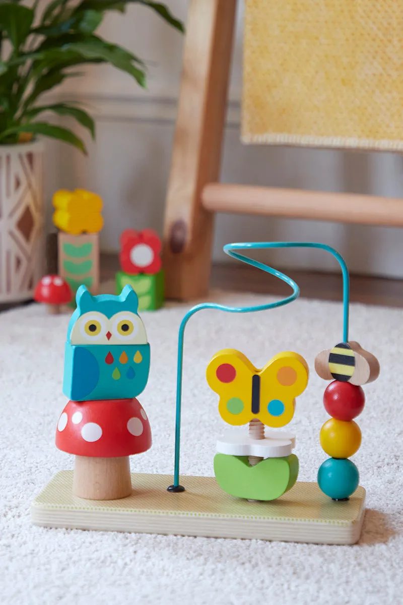 Busy Garden Wooden Activity Trio