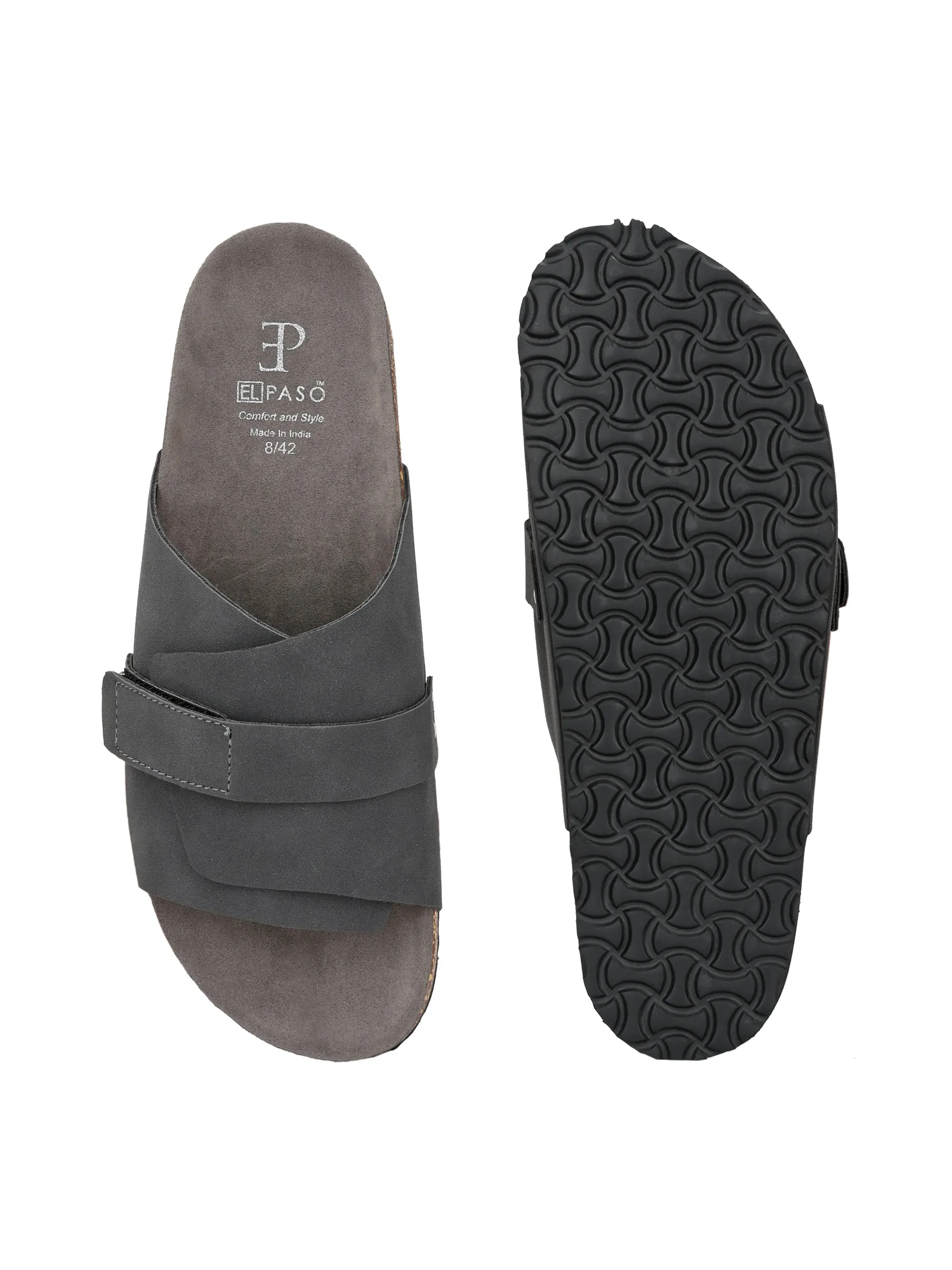 Charcoal Luxe Urban Wanderer Men's Sandal