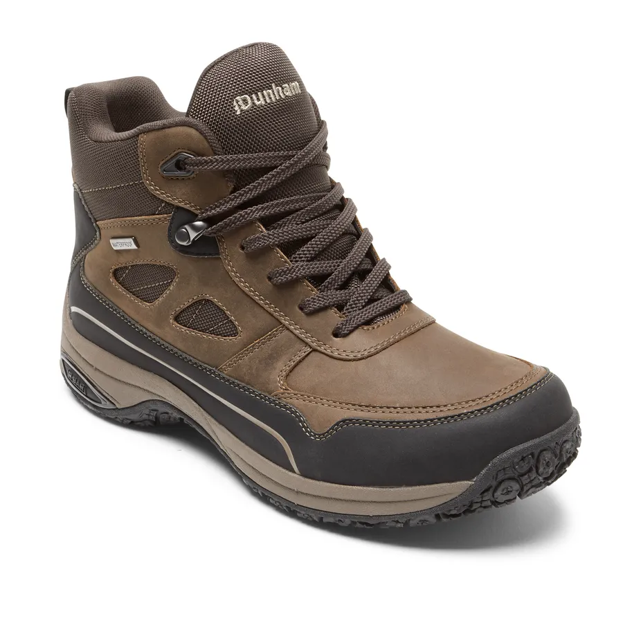 Cloud Plus Mid II Waterproof Boot 4E Width in Brown