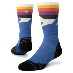 Divided Lines Crew Sock