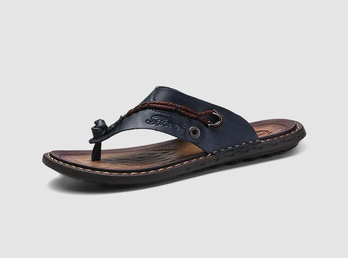 FitVille Men's SandDunes Flip Flops V3