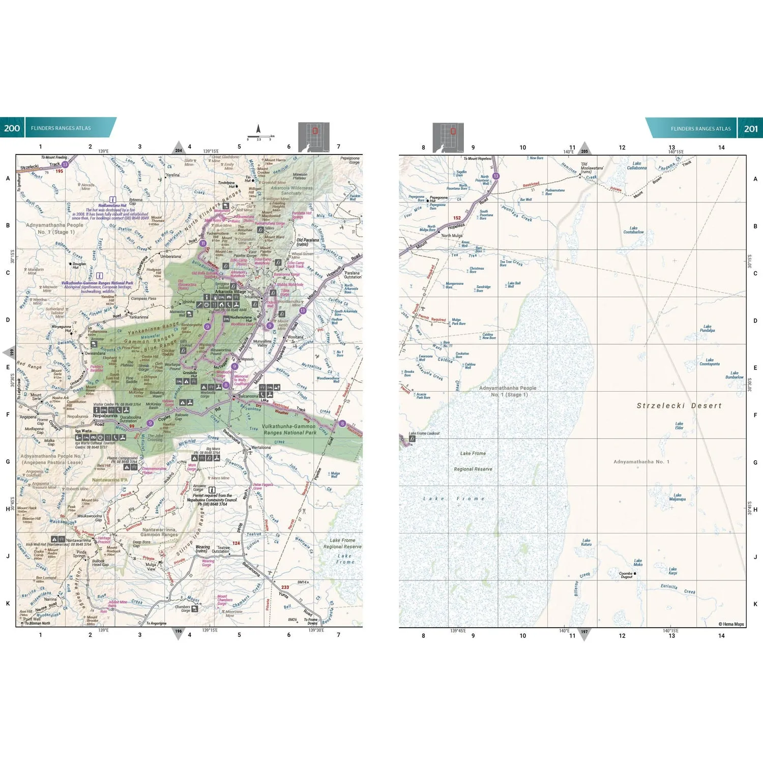 Flinders Ranges Atlas & Guide - 1st Edition