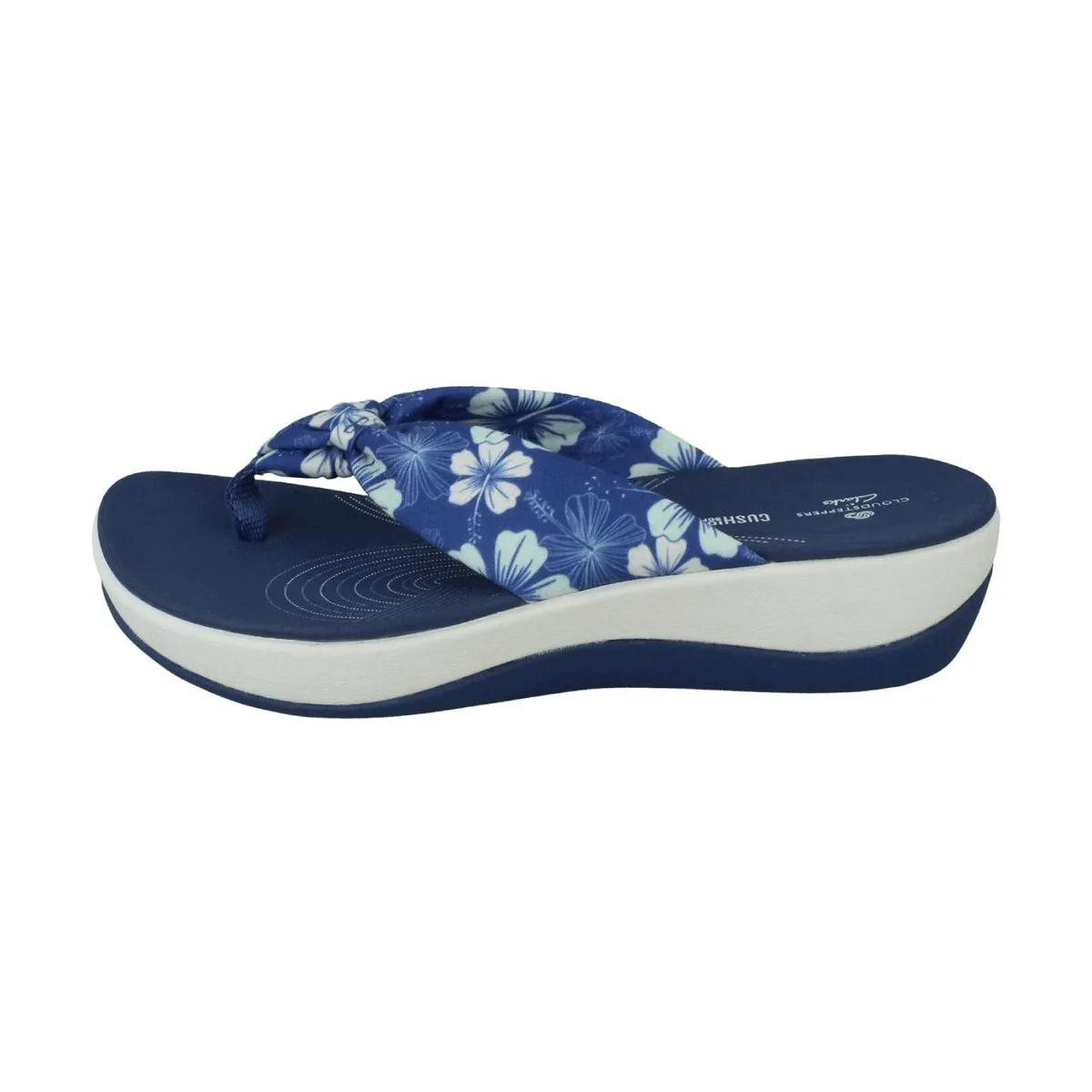 GroovyWish Women Best Flip-Flops Floral Memory Foam Beach Sandals