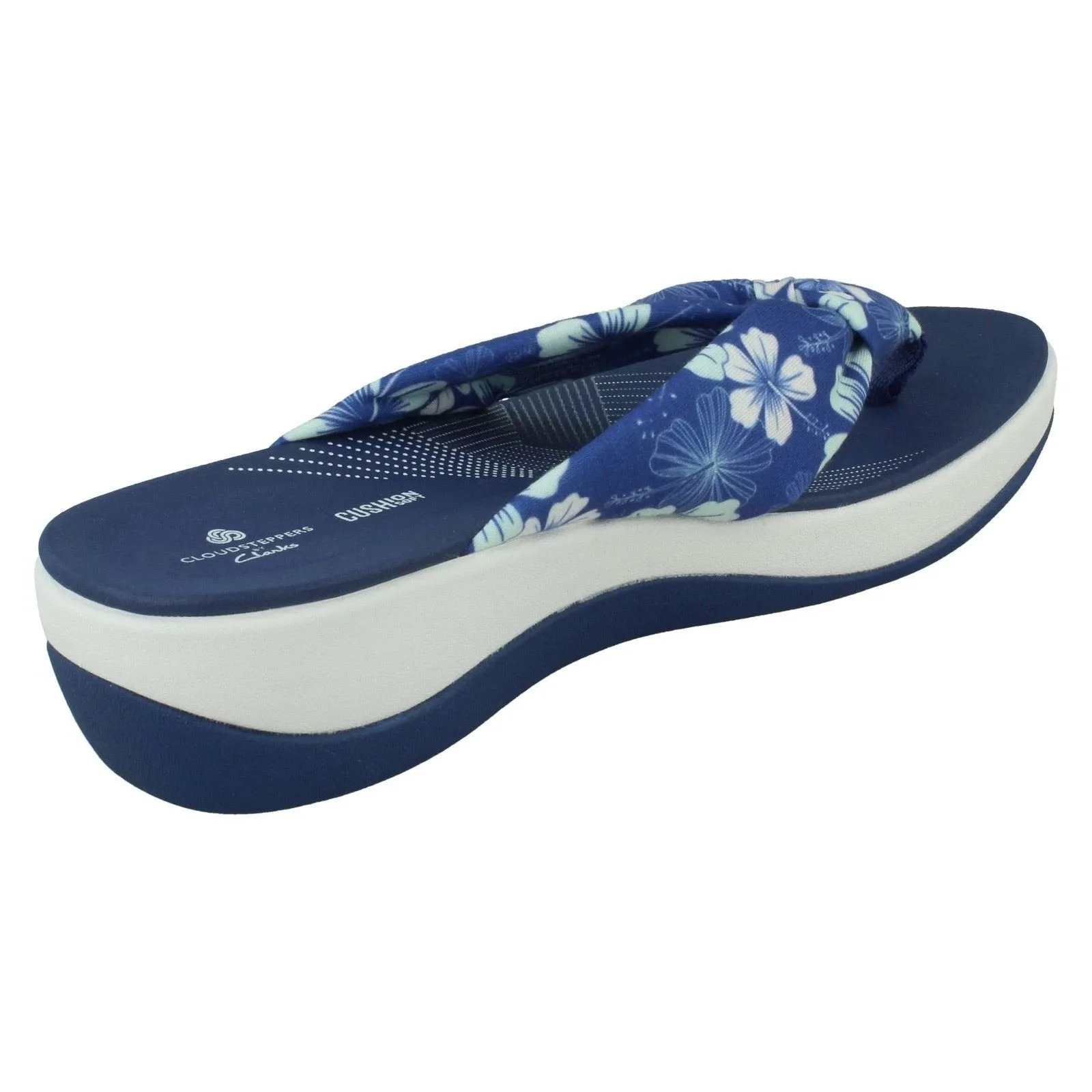 GroovyWish Women Best Flip-Flops Floral Memory Foam Beach Sandals