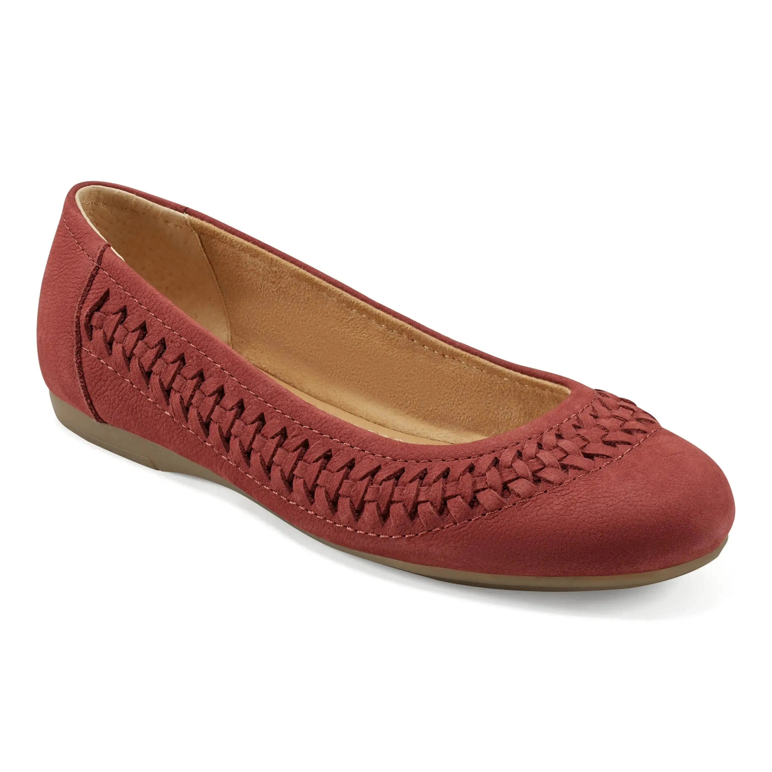 Jett Woven Round Toe Slip-on Dress Flats