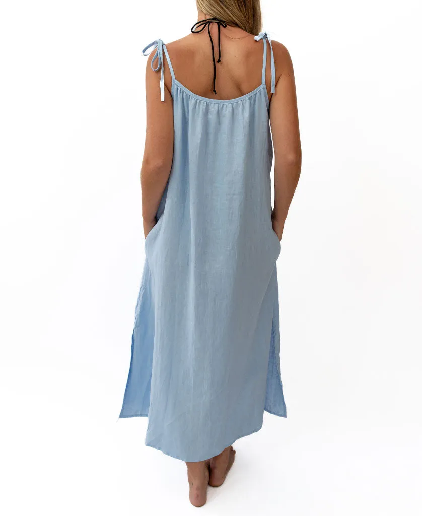 Kate Tie Maxi | Sky Blue