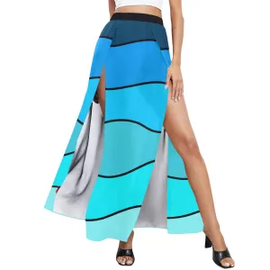 #LDCC29 6EE9C993-D2A9-4556-AA80-4417C7A47F1F High Slit Long Beach Dress (Model S40)