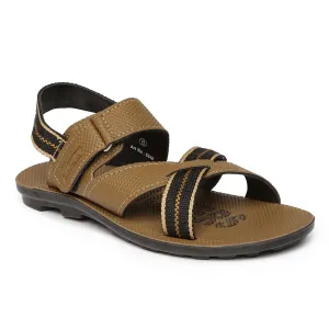 Men's Beige Slickers Sandals