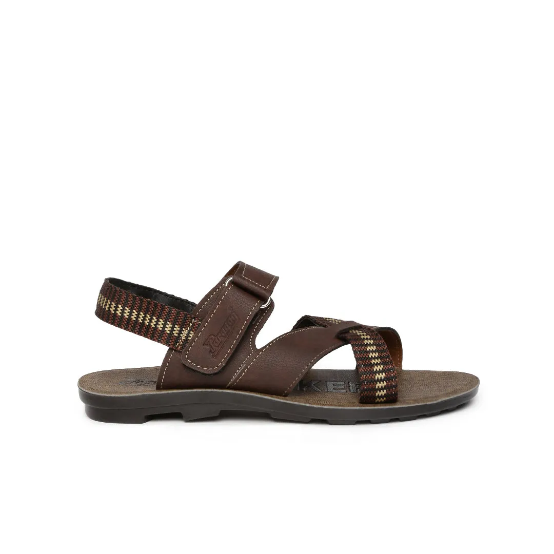 Men's Brown Slickers Sandals