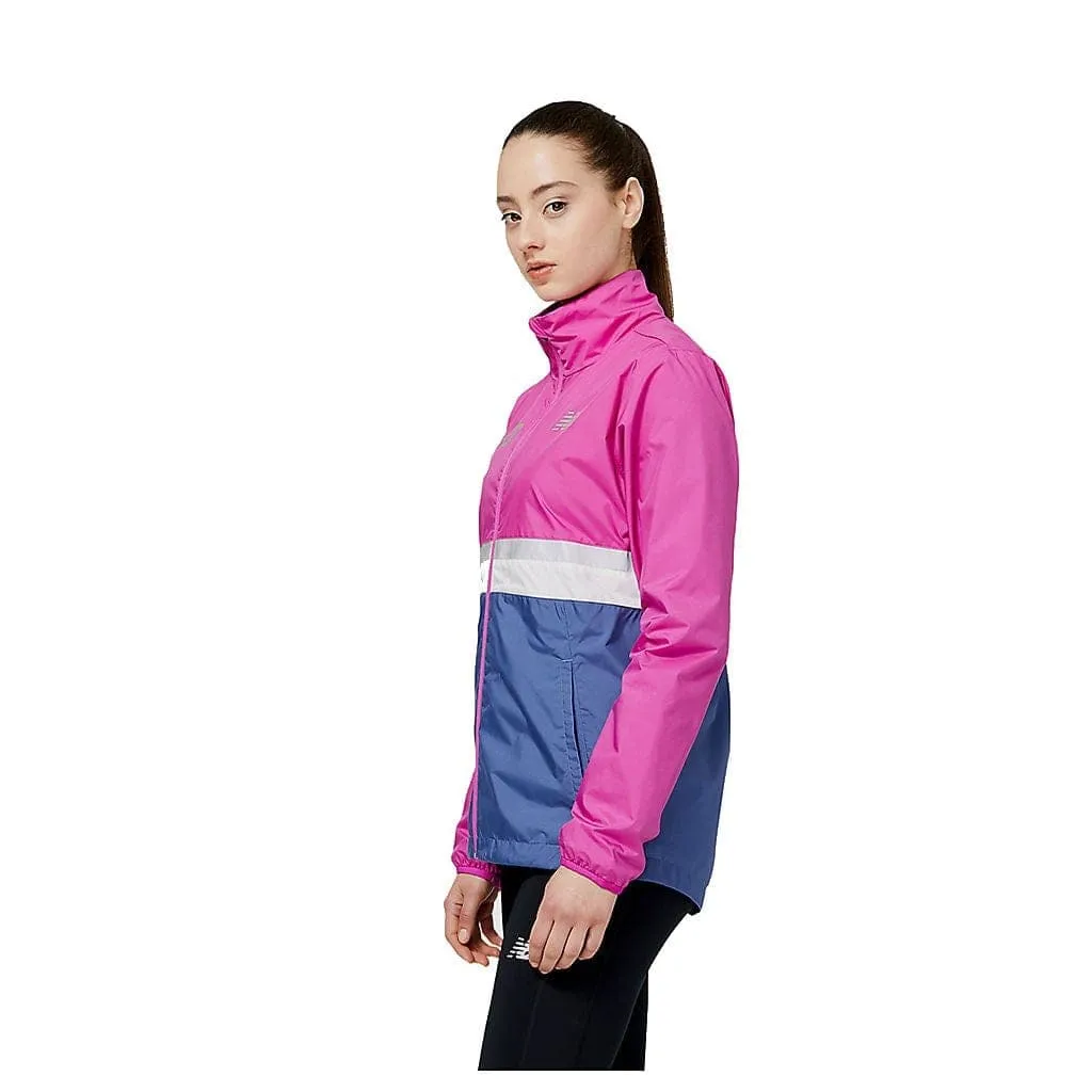 New Balance London Marathon Jacket (Women's) - Magenta pop