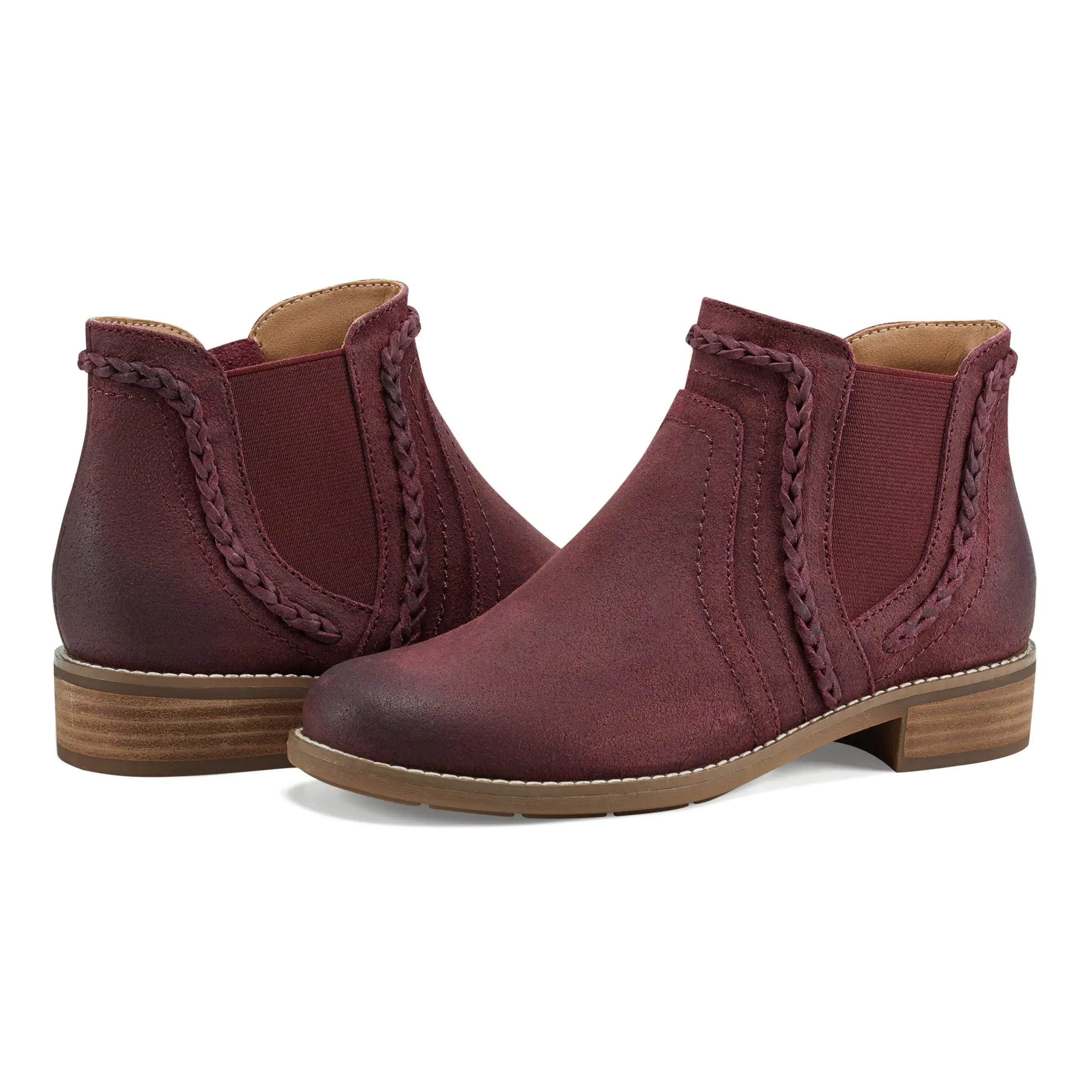 Nika Round Toe Casual Booties