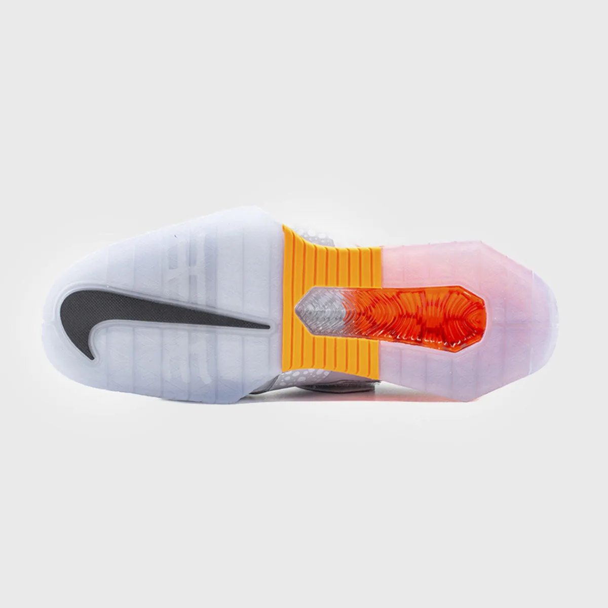 Nike - Romaleos 4 Weightlifting Shoes - 'Olympic' SE White/Football Grey-Electric Orange