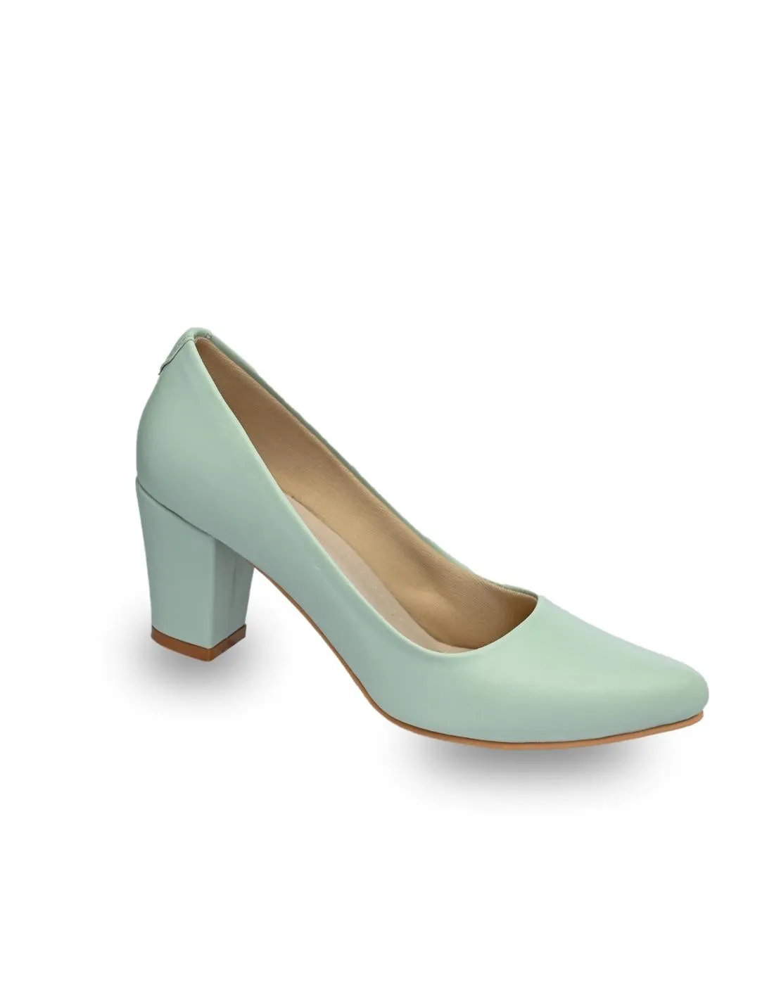 Pastel Blue Classic Pumps for Women