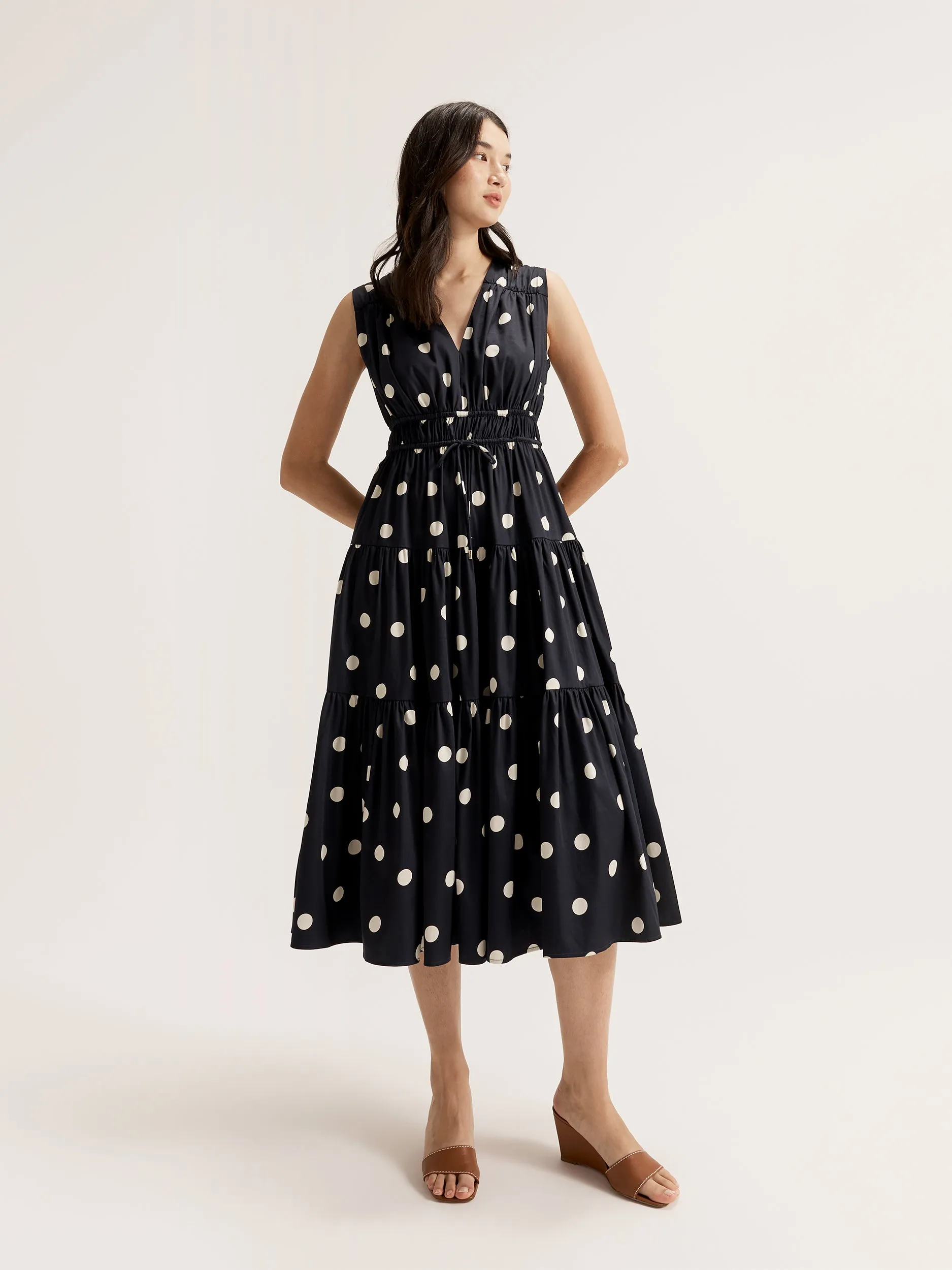 Puglia Spot Dress