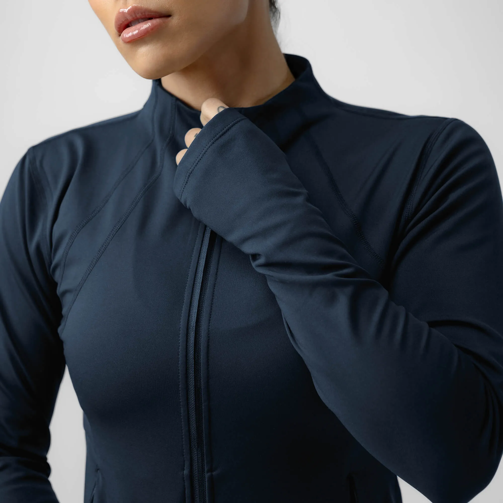 Women's Performance Running Jacket - Navy