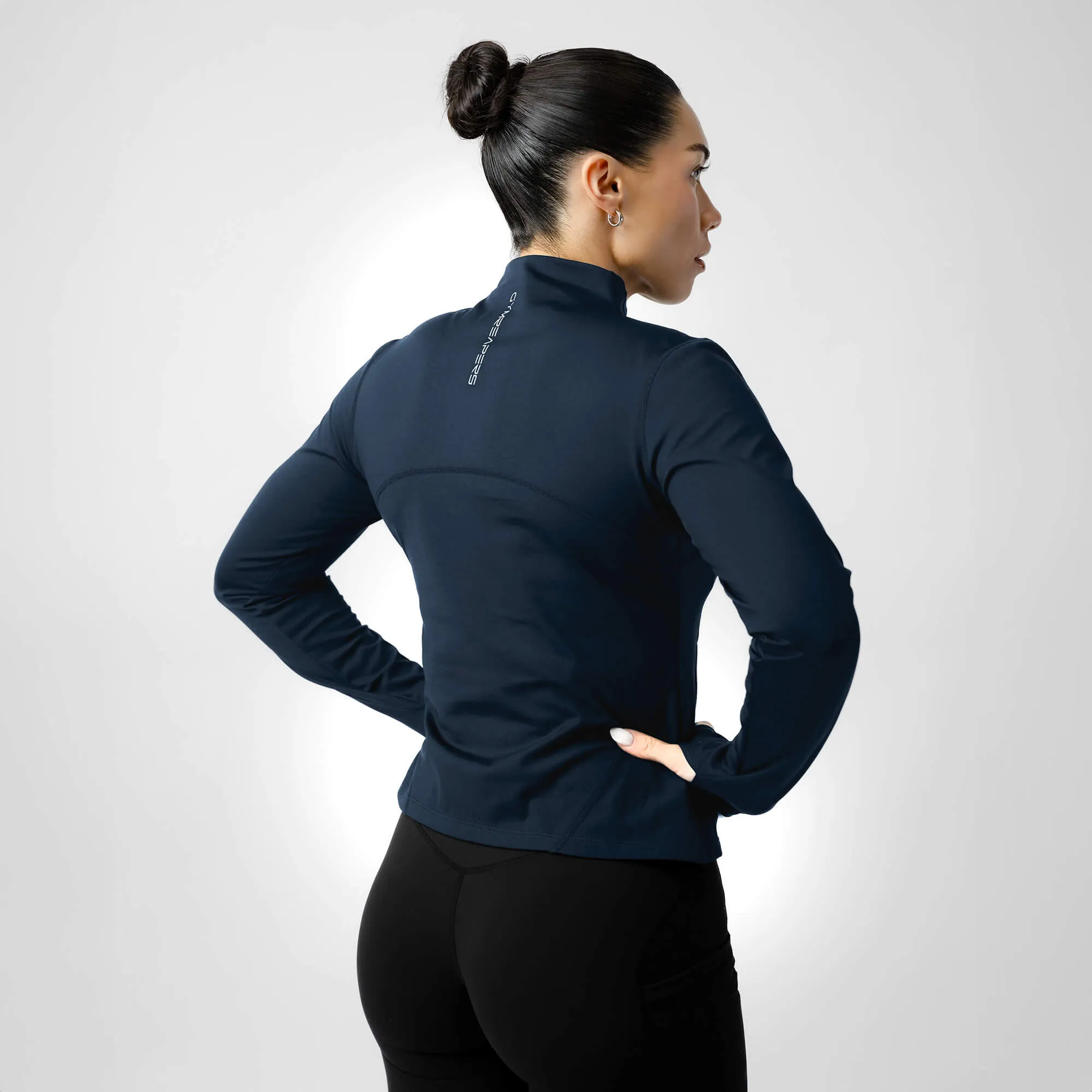 Women's Performance Running Jacket - Navy